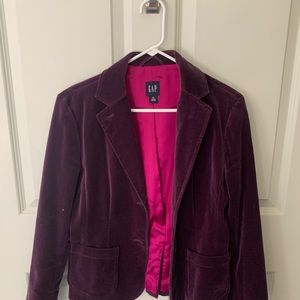 Velvet blazer